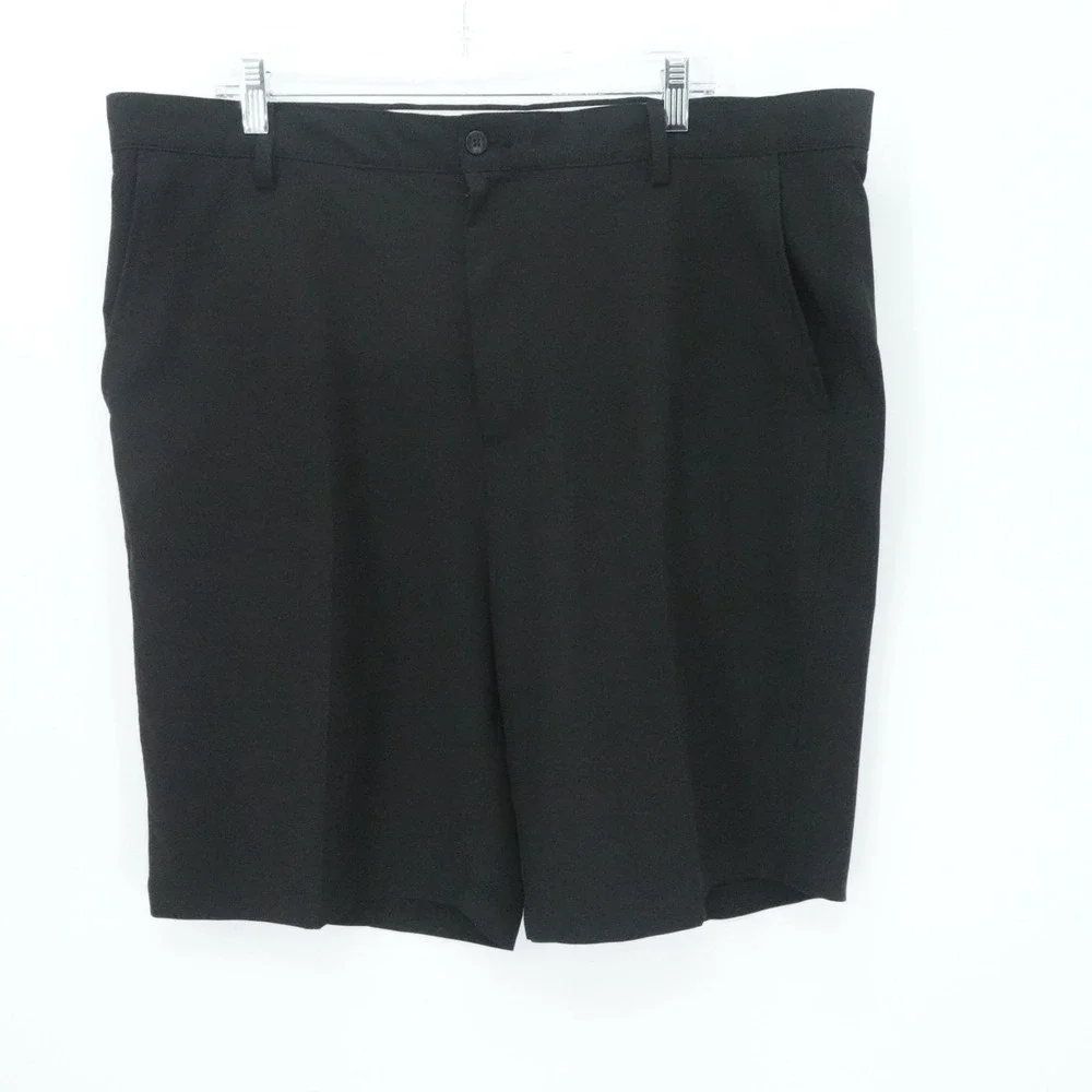 FootJoy Shorts Mens 40 Black Performance Stretch Chino Golf Preppy Casual